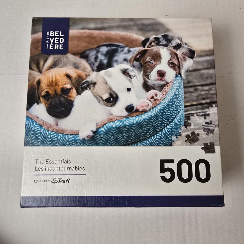 Pierre Belvedere Puzzle Puppies 500 pieces